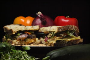 Roasted Veggies Sandwich